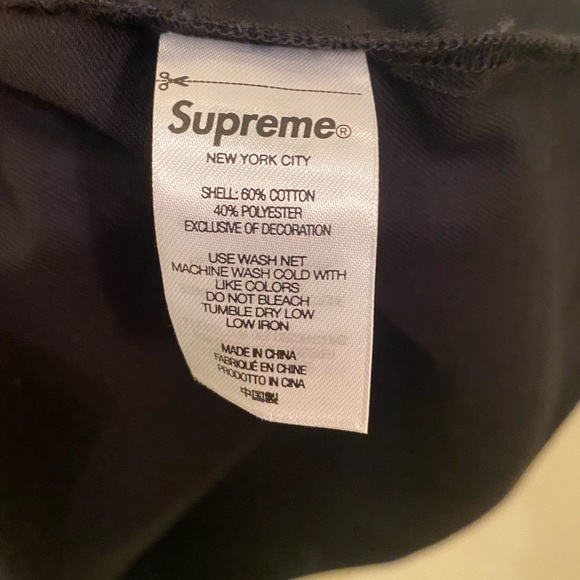 Supreme Doughboy S/S Work Shirt Black - Picture 8 of 15